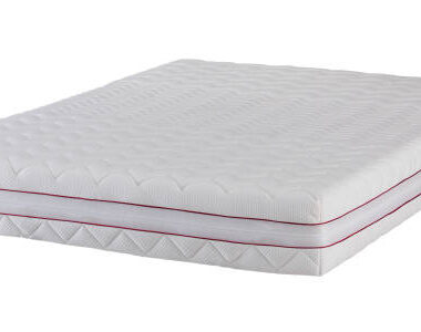 Bed mattress isolated on white background