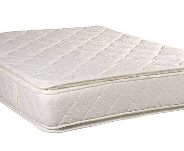 Comfortable mattress isolated.