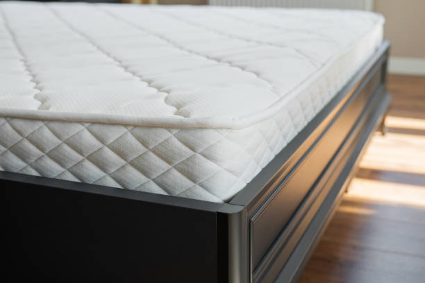 Mattress on a bed